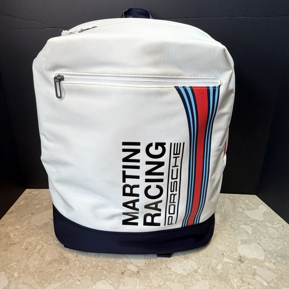 Porsche Martini Racing Collection Backpack Safari Laptop Bag